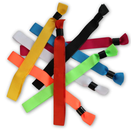 Bracelets en tissu vierge - 100 bracelets