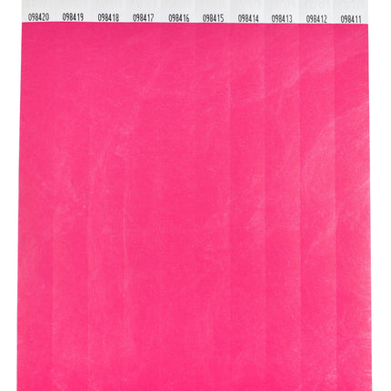 Bracelets Tyvek© en papier vierge - 100 bracelets