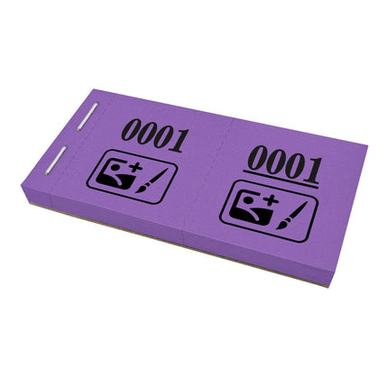 Carnet de tickets vestiaire à personnaliser - 1000 tickets