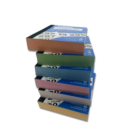 Carnets avec tickets de tombola et tickets de vestiaire avec 6000 numéros doubles