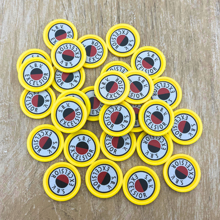Jetons personnalisés -  Ø23 mm - 100 pièces
