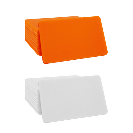 Jetons personnalisés rectangle - 64  x 42 mm - 100 pièces