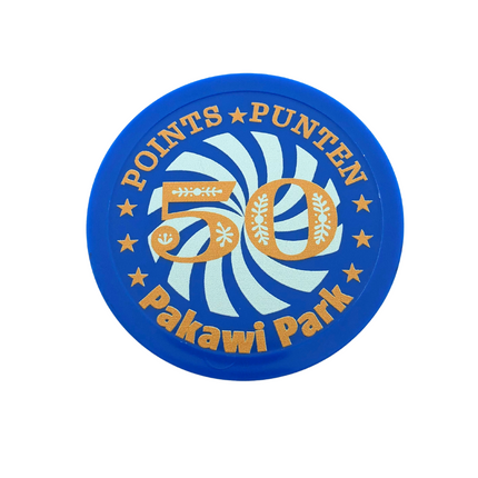 Jetons personnalisés -  Ø70 mm - 50 pièces