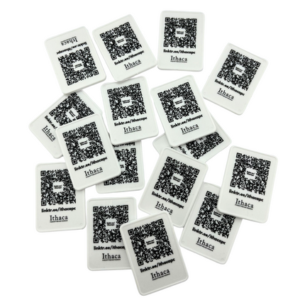 Jetons personnalisés rectangle - 50 x 35 mm - 100 pièces