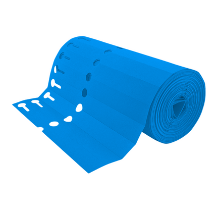 Étiquettes à boucle PVC sur rouleau - 200 x 20 mm - 1000 étiquettes