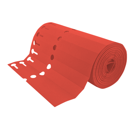 Étiquettes à boucle PVC sur rouleau - 200 x 20 mm - 1000 étiquettes