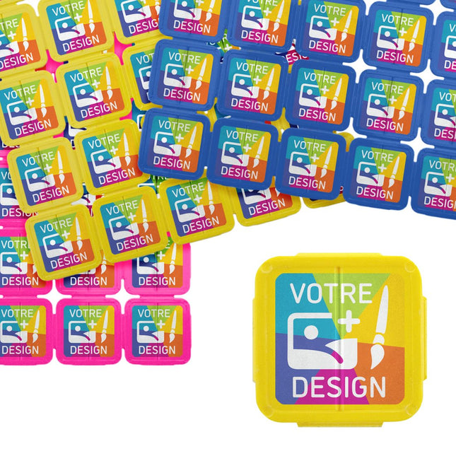 Jetons événementiels séparables personnalisés en plastique recyclé- impression multicolore - par 1000 pièces