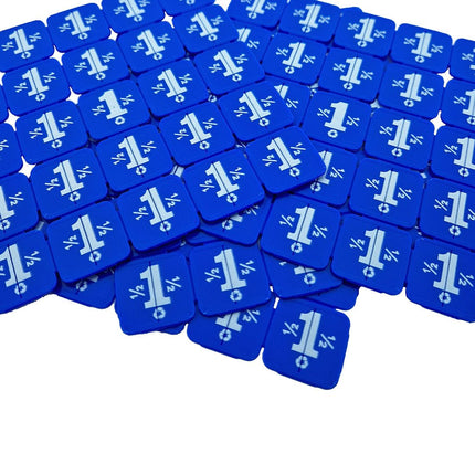 Jetons événementiels séparables en plastique recyclé - 1000 pièces