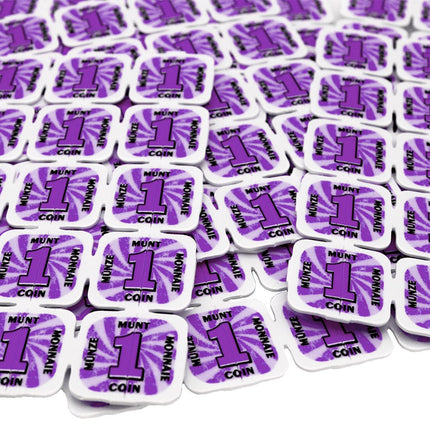 Jetons événementiels séparables en plastique - 1000 pièces