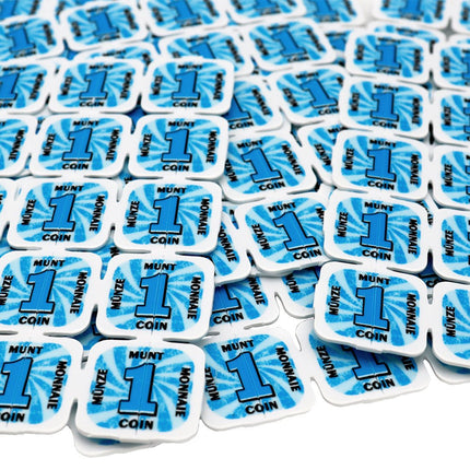 Jetons événementiels séparables en plastique - 1000 pièces