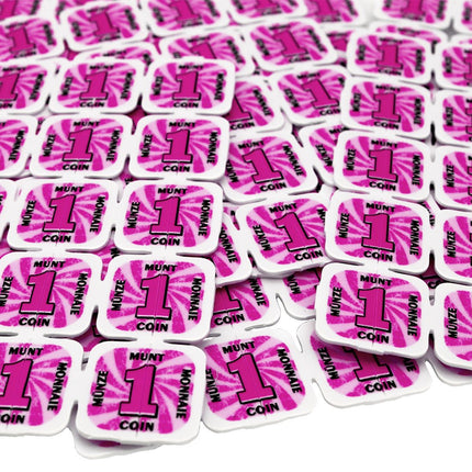 Jetons événementiels séparables en plastique - 1000 pièces