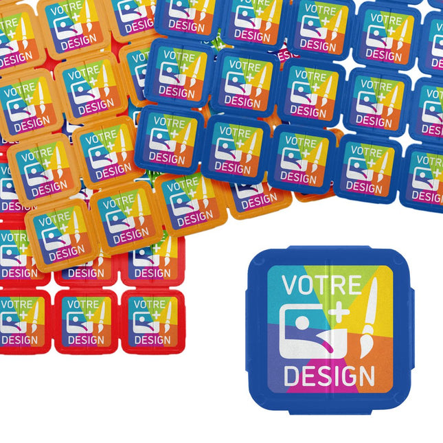 Jetons événementiels séparables personnalisés en fécule de pomme de terre - impression multicolore - par 1000 pièces