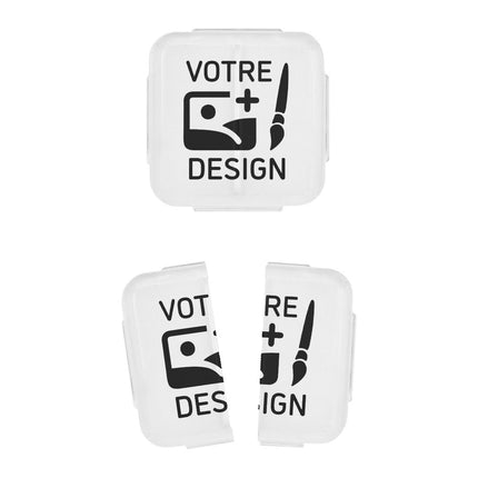 Jetons événementiels séparables personnalisés transparents en plastique - par 1000 pièces