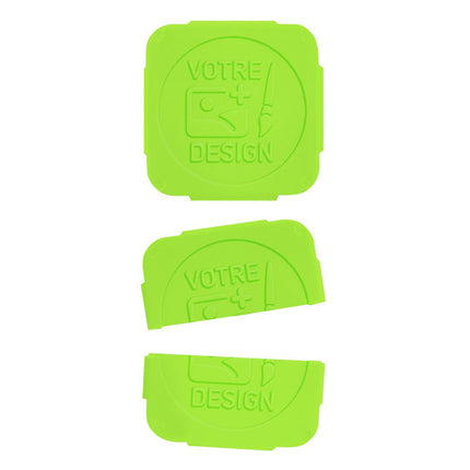 Jetons événementiels séparables personnalisés en relief couleurs fluo - par  1000 pièces