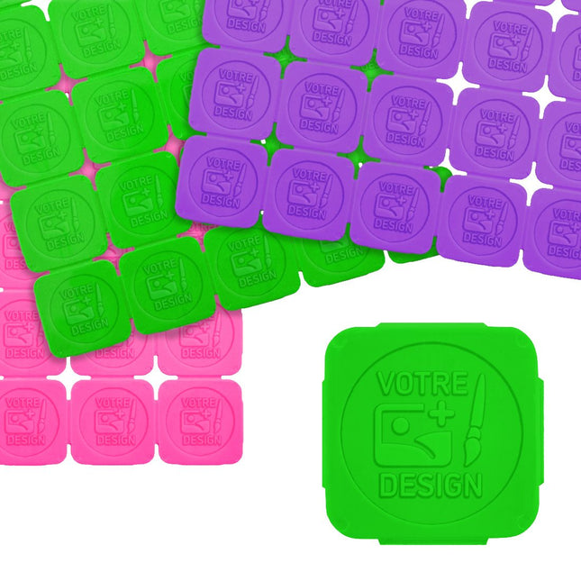Jetons événementiels séparables personnalisés en relief en plastique - par 1000 pièces