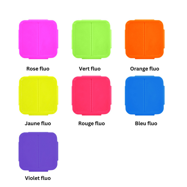 Jetons événementiels séparables personnalisés en relief couleurs fluo - par  1000 pièces