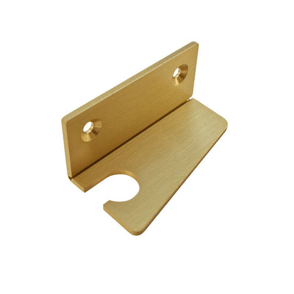 Crochet pour clé en laiton - 45 x 22 mm - par pièce