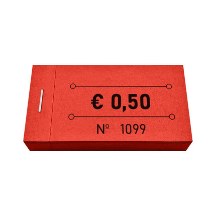 Carnet de tickets 0,50 € - 50 tickets