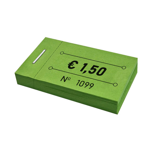 Carnet de tickets 1,50 € - 50 tickets