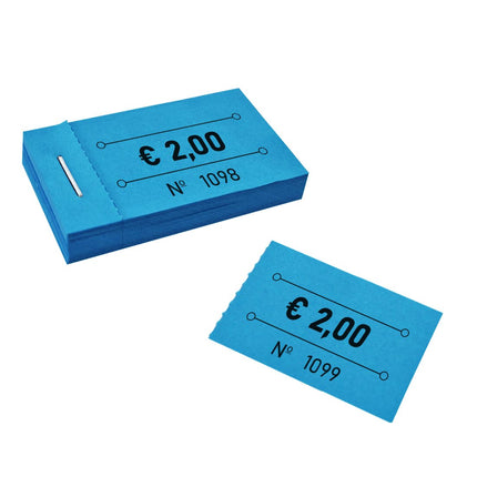 Carnet de tickets 2,00 € - 50 tickets