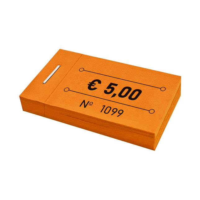 Carnet de tickets 5,00 € - 50 tickets