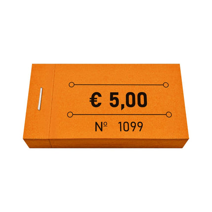 Carnet de tickets 5,00 € - 50 tickets