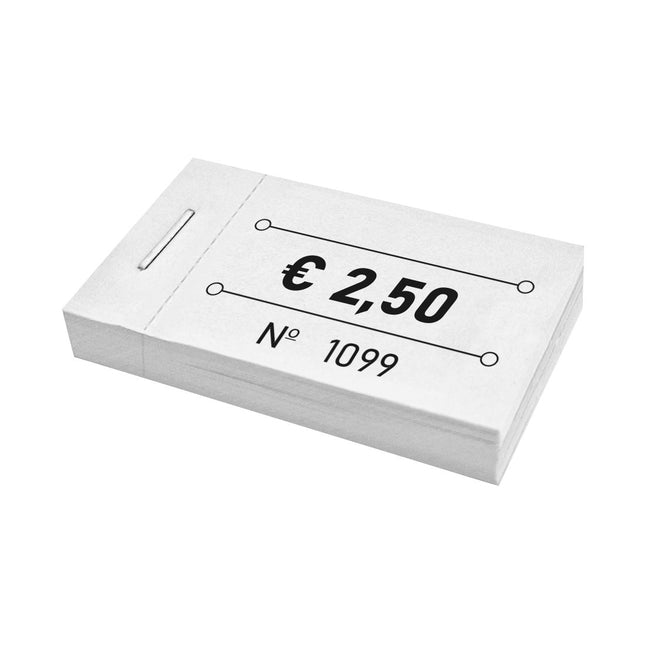 Carnet de tickets 2,50 € - 50 tickets