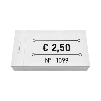 Carnet de tickets 2,50 € - 50 tickets