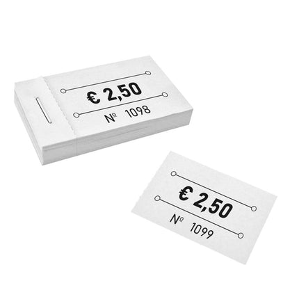 Carnet de tickets 2,50 € - 50 tickets