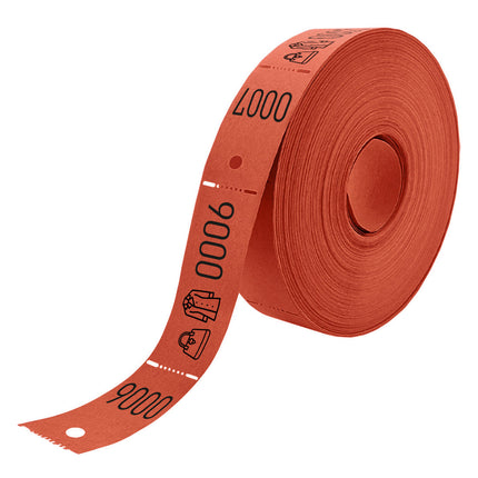 Tickets vestiaire sur rouleau - 500 tickets