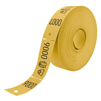 Tickets vestiaire sur rouleau - 500 tickets