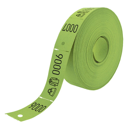 Tickets vestiaire sur rouleau - 500 tickets