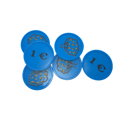 Jetons personnalisés -  Ø29 mm - 100 pièces