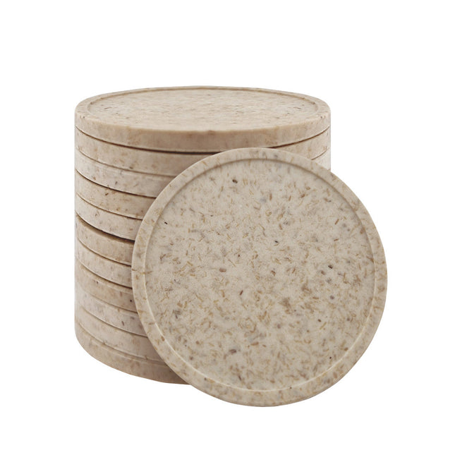 Jetons pour buvette en fibre de bois Ø29 mm - 100 pièces