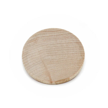 Jetons pour buvette en bois Ø50 mm - 50 pièces
