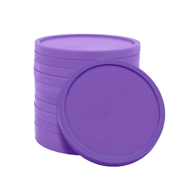 Jeton Violet Ø29 mm - 100 pièces