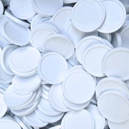 Jetons vierges Ø23 mm - 100 pièces