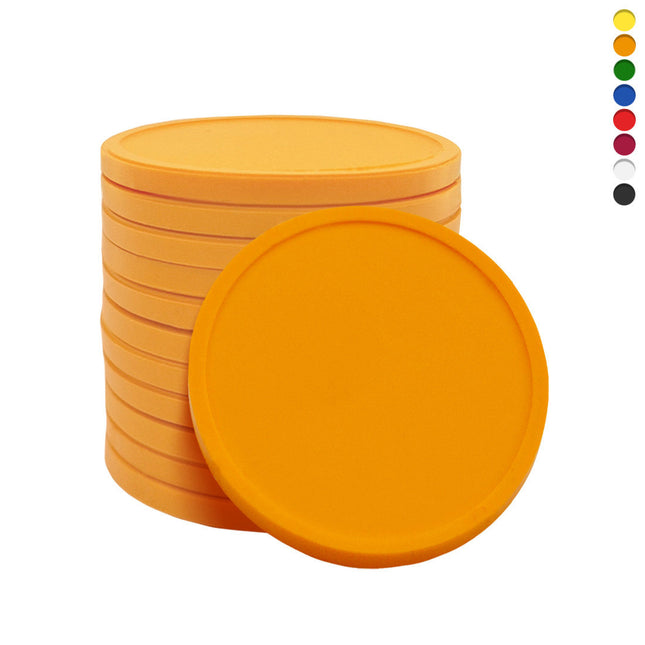 Jetons en fécule de pomme de terre biodégradable Ø29 mm - 100 pièces