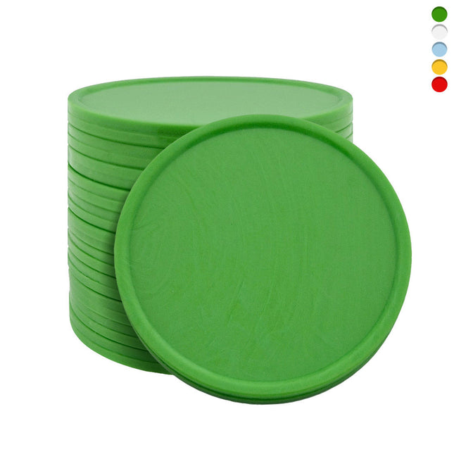 Jetons vierges Ø35 mm - 100 pièces