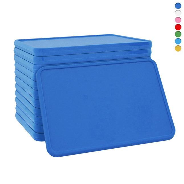 Jetons vierges rectangle - 50 x 35 mm - 100 pièces