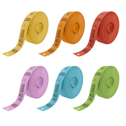 Tickets vestiaire sur rouleau - 500 tickets