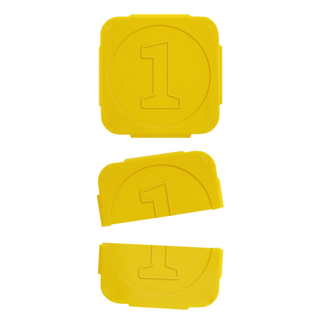 Jetons événementiels séparables avec chiffre 1 en relief - 1000 pièces
