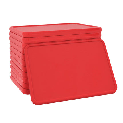 Jetons vierges rectangle - 50 x 35 mm - 100 pièces