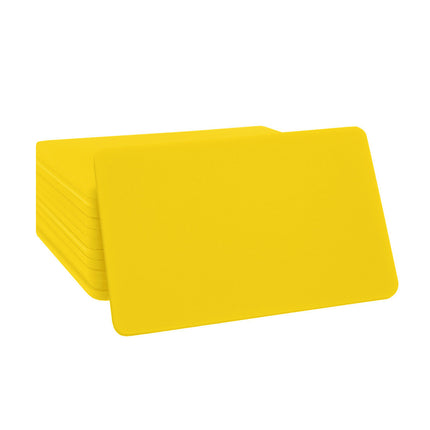Jetons vierges rectangle - 65 x 43 mm - 100 pièces