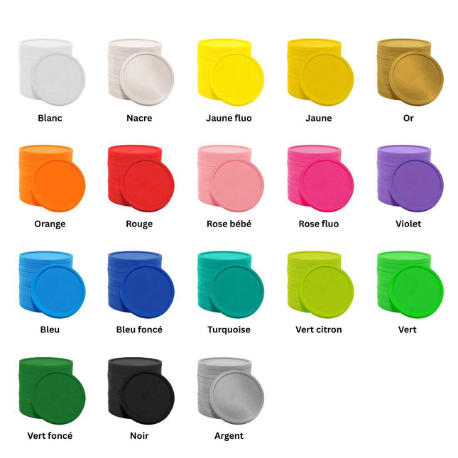 Jetons personnalisés événementiels séparables Ø29 mm - 1000 pièces - à partir de 3000 pièces