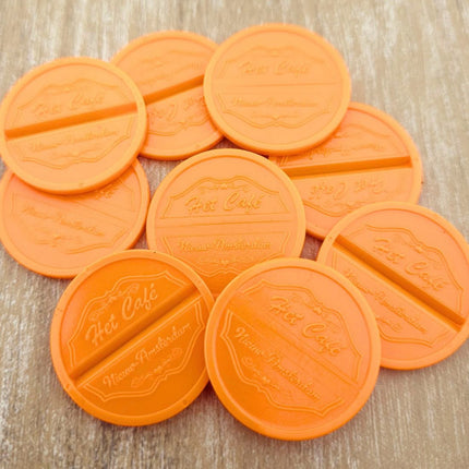 Jetons personnalisés événementiels séparables Ø29 mm - 1000 pièces