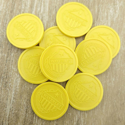Jetons personnalisés gravés en relief - Ø29 mm - 1000 pièces