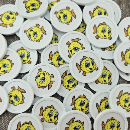 Jetons monnayeur personnalisés format 1,00 € - 100 pièces