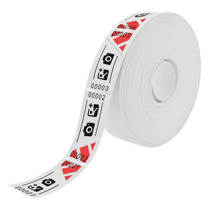 Tickets d'entrée personnalisés sur rouleau  - 57 x 30 mm - 1000 tickets