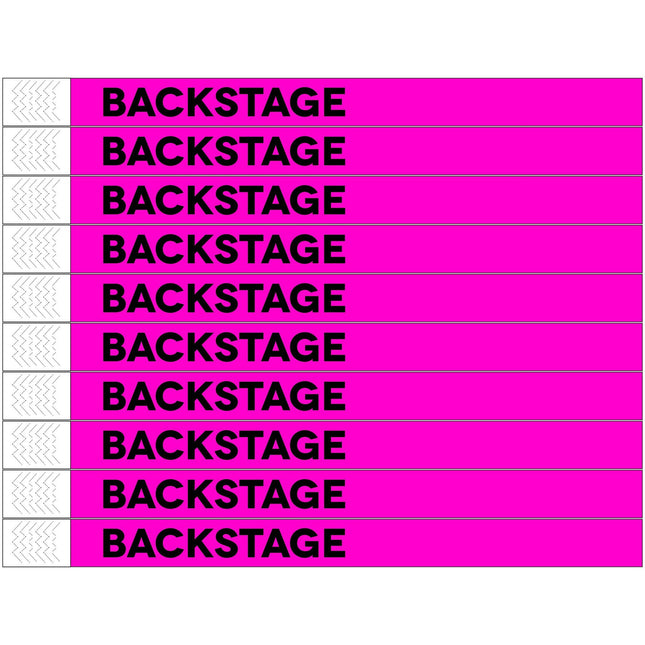 Bracelets Backstage Tyrex - 100 bracelets